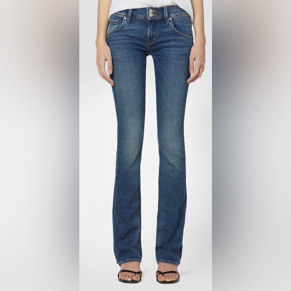 Hudson Beth Mid-Rise Baby Bootcut Dark Wash Jean | Women’s 28